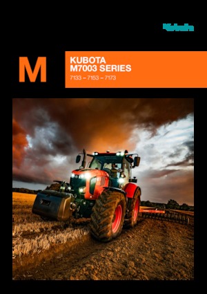 Traktory 4WD Kubota M7173 