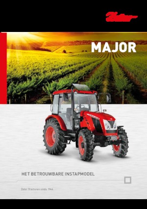 Traktory 4WD Zetor Major CL 60