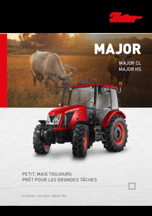 Traktory 4WD Zetor Major HS 80