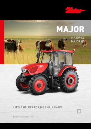 Traktory 4WD Zetor Major HS 80