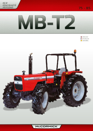 Traktory 4WD McCormick MB 75
