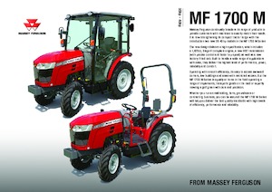 Traktory 4WD Massey Ferguson MF 1765 M MC
