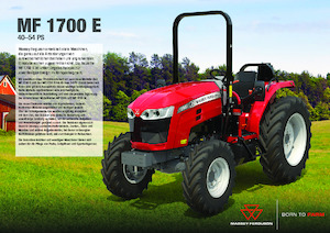 Traktory 4WD Massey Ferguson MF 1740 E MP
