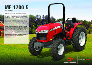 Traktory 4WD Massey Ferguson MF 1740 E MP