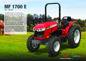 Traktory 4WD Massey Ferguson MF 1740 E MP
