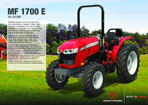 Traktory 4WD Massey Ferguson MF 1740 E MP