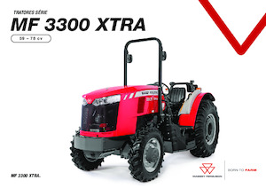 Traktory 4WD Massey Ferguson MF 3307 Xtra