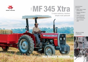 Traktory 4WD Massey Ferguson MF 345 Xtra