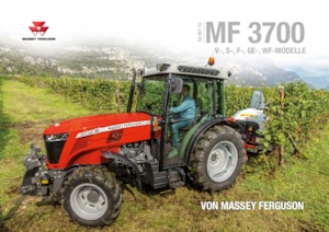 Traktory 4WD Massey Ferguson MF 3709 F