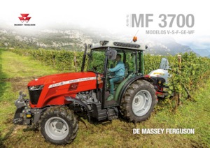 Traktory 4WD Massey Ferguson MF 3709 F