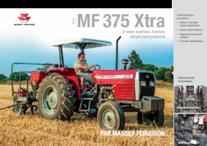Traktory 4WD Massey Ferguson MF 375 Xtra