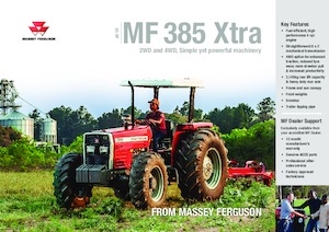 Traktory 4WD Massey Ferguson MF 385 Xtra