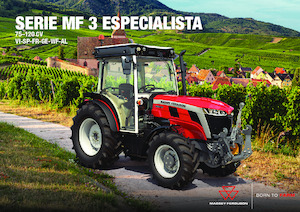 Traktory 4WD Massey Ferguson MF 3FR.115 