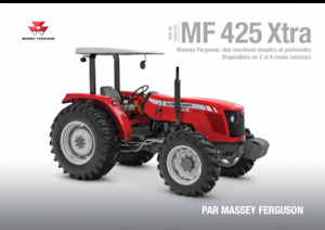 Traktory 4WD Massey Ferguson MF 425 Xtra