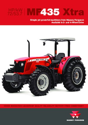 Traktory 4WD Massey Ferguson MF 435 Xtra 