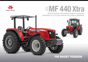 Traktory 4WD Massey Ferguson MF 440 Xtra