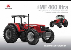 Traktory 4WD Massey Ferguson MF 460 Xtra