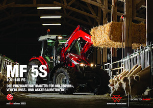 Traktory 4WD Massey Ferguson MF 5S.125