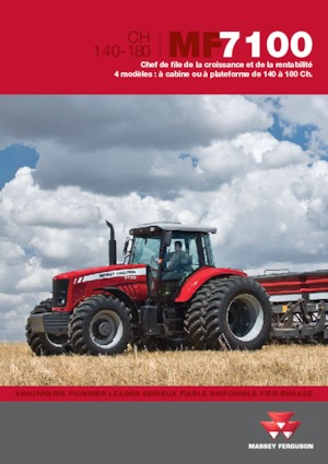 Traktory 4WD Massey Ferguson MF 7180 