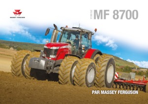 Traktory 4WD Massey Ferguson MF 8740 S