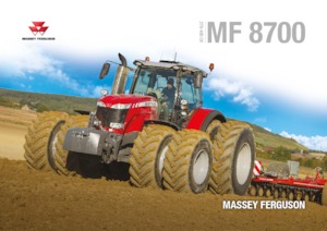 Traktory 4WD Massey Ferguson MF 8740 S