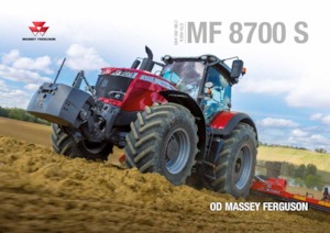 Traktory 4WD Massey Ferguson MF 8737 S