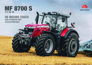 Traktory 4WD Massey Ferguson MF 8730 S 
