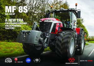 Traktory 4WD Massey Ferguson MF 8S.305 
