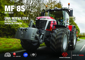 Traktory 4WD Massey Ferguson MF 8S.305 