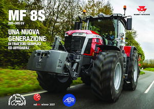 Traktory 4WD Massey Ferguson MF 8S.305 