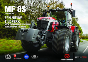 Traktory 4WD Massey Ferguson MF 8S.305 