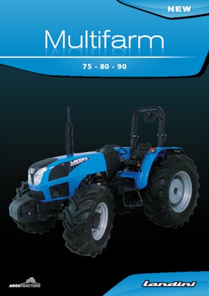 Traktory 4WD Landini Multifarm 80 