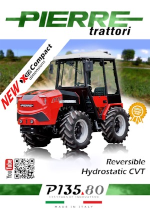 Traktory 4WD Pierre P 135.80