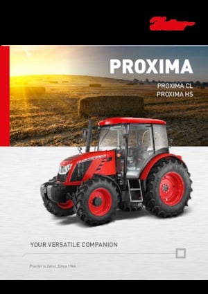 Traktory 4WD Zetor Proxima HS 90