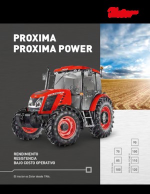 Traktory 4WD Zetor Proxima HS 120