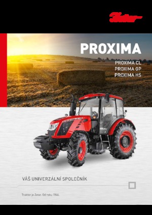 Traktory 4WD Zetor Proxima GP 110