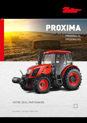 Traktory 4WD Zetor Proxima HS 120
