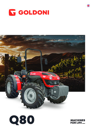 Traktory 4WD Goldoni Q 80