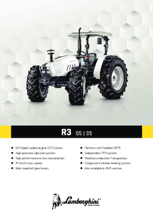 Traktory 4WD Lamborghini R3.80