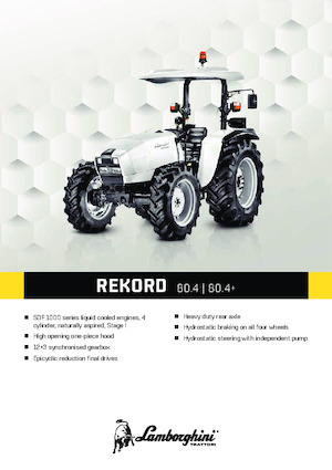 Traktory 4WD Lamborghini Rekord 4.80