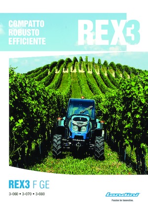 Traktory 4WD Landini Rex 3-080F