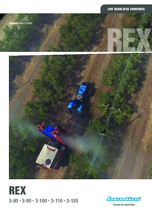 Traktory 4WD Landini Rex 3-100 G 