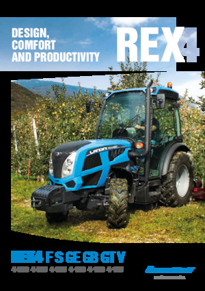 Traktory 4WD Landini Rex 4-090V