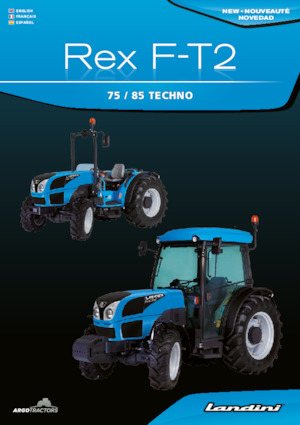 Traktory 4WD Landini Rex 75 F Techno
