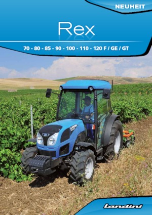 Traktory 4WD Landini Rex 80GE