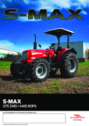 Traktory 4WD McCormick S 75 Max 