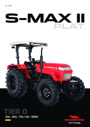 Traktory 4WD McCormick S-Max II 90 BW 