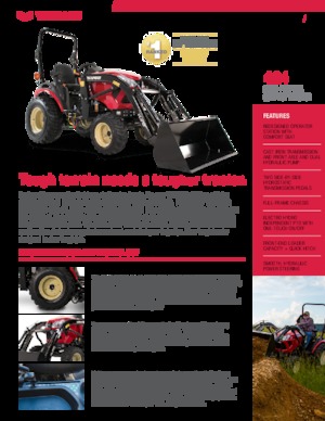 Komunální traktory Yanmar SA424DHX