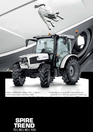 Traktory 4WD Lamborghini Spire 80 Trend 