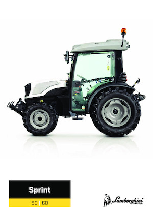 Traktory 4WD Lamborghini Sprint 50